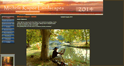 Desktop Screenshot of kapor-arts.com